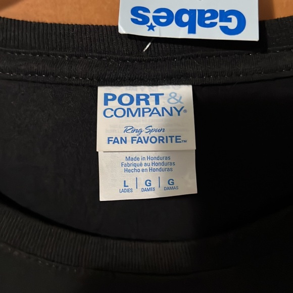 Mom of the Bee Day Girl T-shirt Black Size Large Baby Birthday Bumblebee Theme - Picture 2 of 3